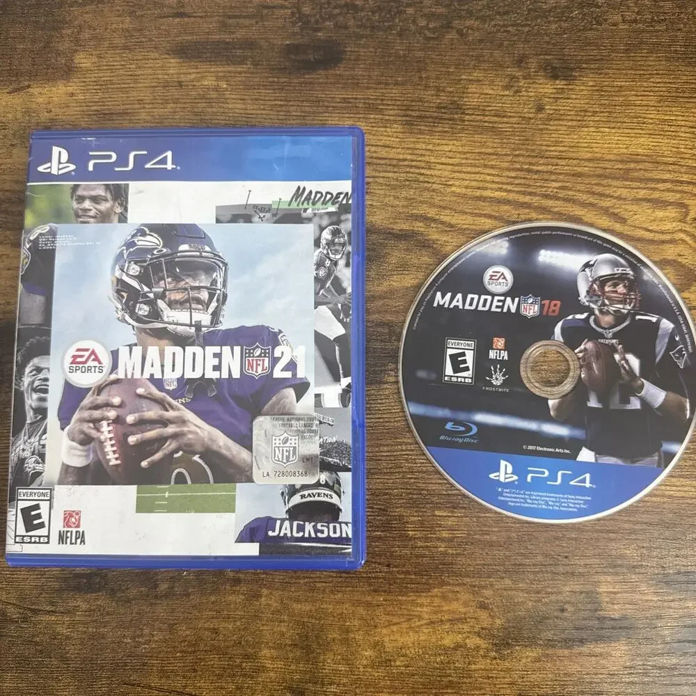 Madden NFL 21 + Madden 18 (Disc Only) Bundle (PlayStation 4 PS4) Tested